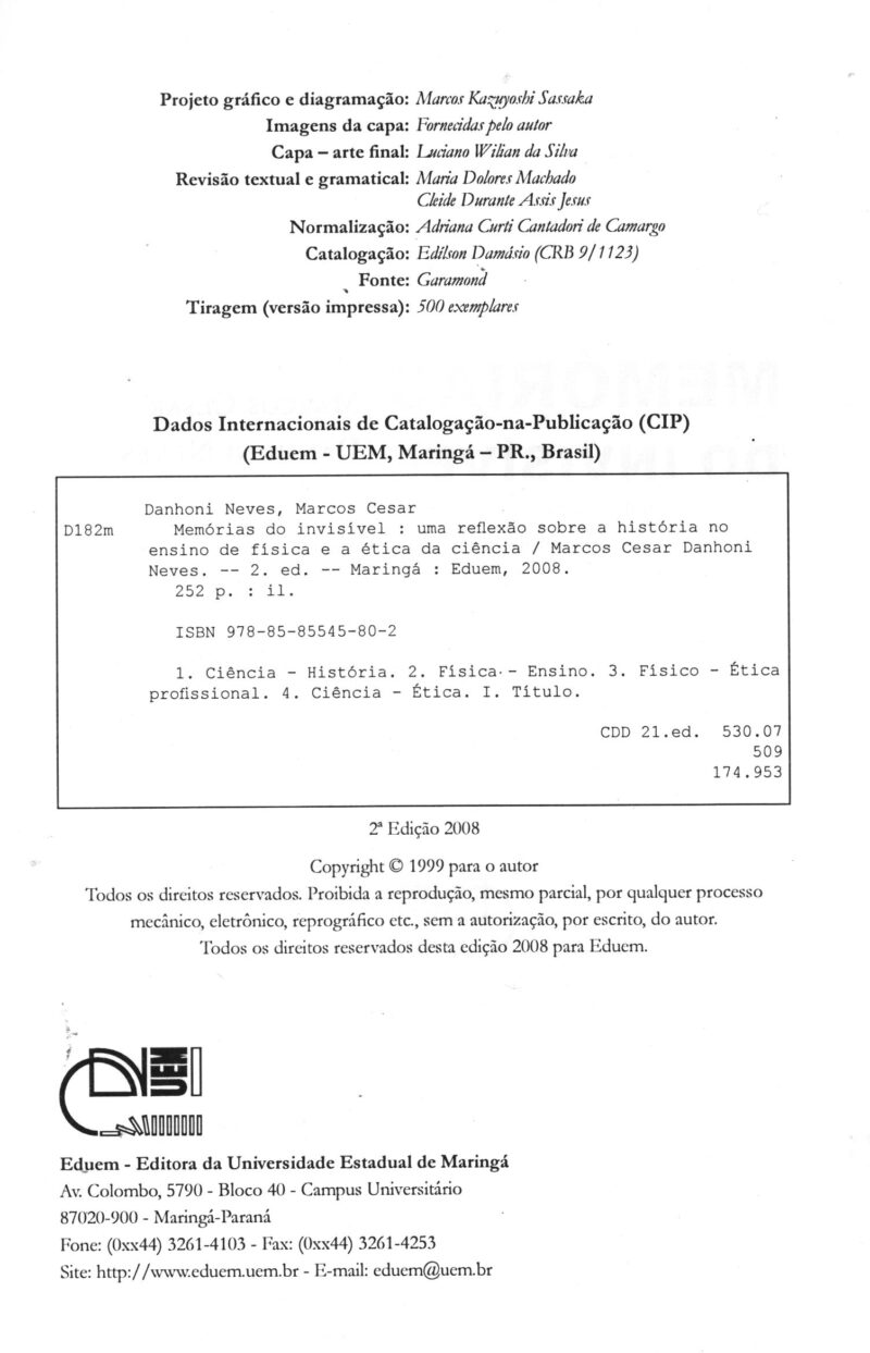 Memórias do invisível: Uma reflexão sobre a história no ensino de física e a ética da ciência - Imagem 2